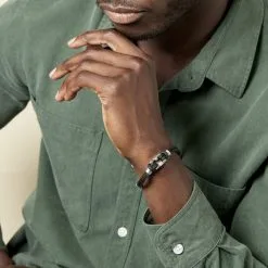 Jourdan Bracelet Sayaline Acier Blanc -Boucles d'oreilles Bracelet Soldes MIBHBW0262 model2 2