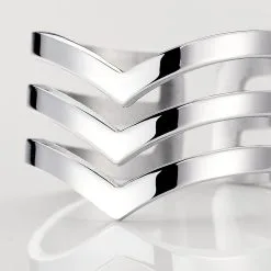 Histoire D'Or Bague Abid Acier Blanc -Boucles d'oreilles Bracelet Soldes MIDFBW0290 view3