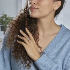 Histoire D'Or Bague Adelind Acier Blanc -Boucles d'oreilles Bracelet Soldes MIDFBW0305 model1