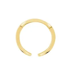 Histoire D'Or Bague Ajustable Agostino Acier Doré -Boucles d'oreilles Bracelet Soldes MIDFJW0257 view2