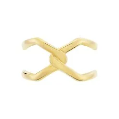 Histoire D'Or Bague Adelind Acier Jaune -Boucles d'oreilles Bracelet Soldes MIDFJW0260 view1