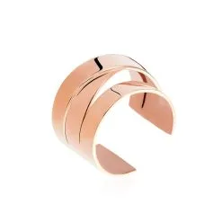 Histoire D'Or Bague Pure Acier Rose