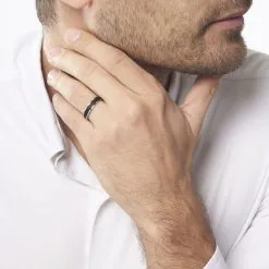 Jourdan Bague Gaetane Acier Blanc -Boucles d'oreilles Bracelet Soldes MIDHBWN017 model0