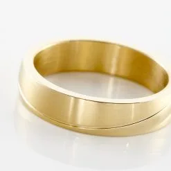 Bague Phebus Him Acier Dore -Boucles d'oreilles Bracelet Soldes MIDHJW0167 view3