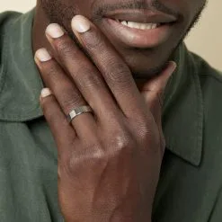 Bague Jourdan Ahou Acier Blanc Diamant -Boucles d'oreilles Bracelet Soldes MJDH2DW003 model1